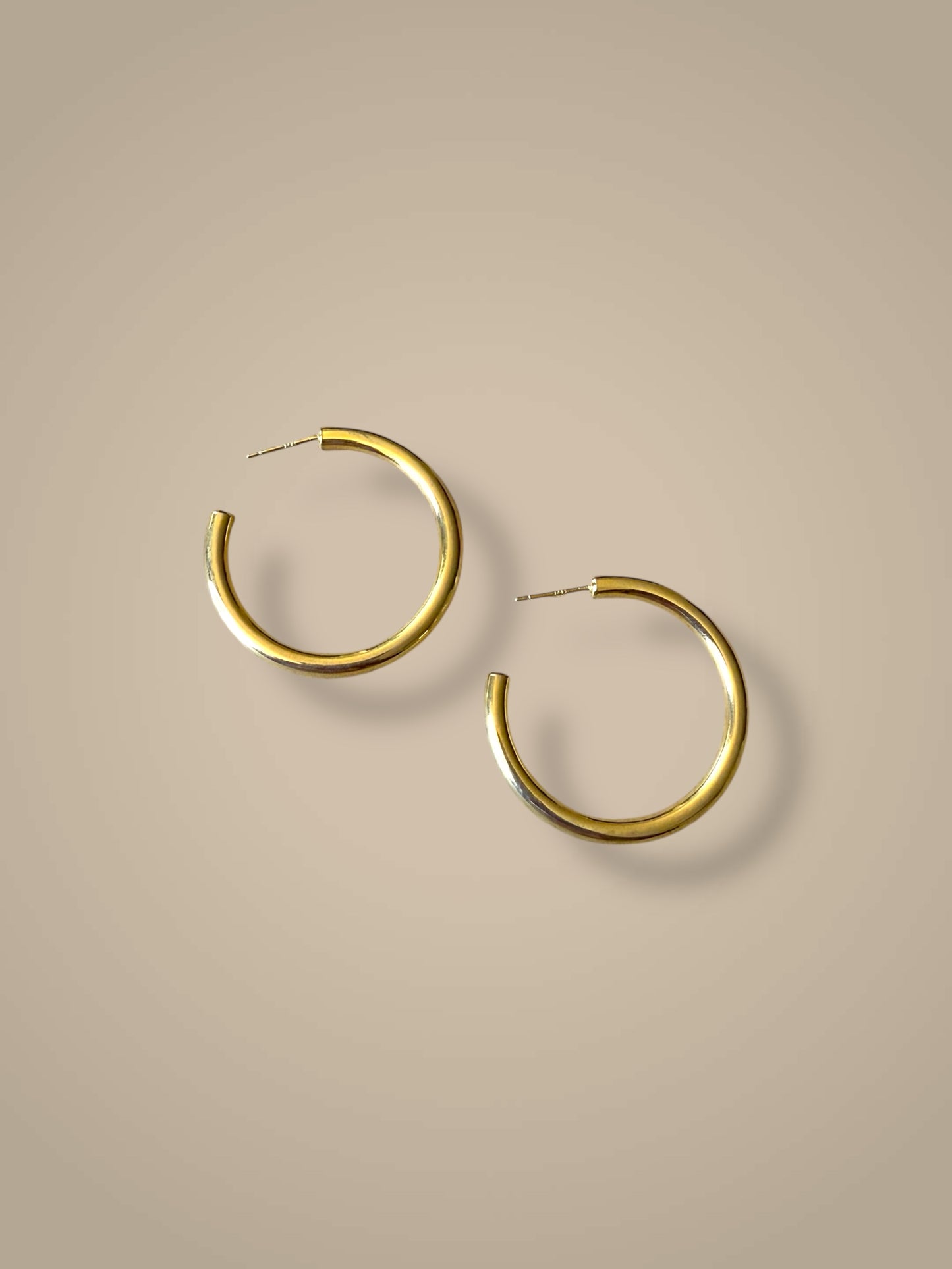 Gold Hoop Earrings