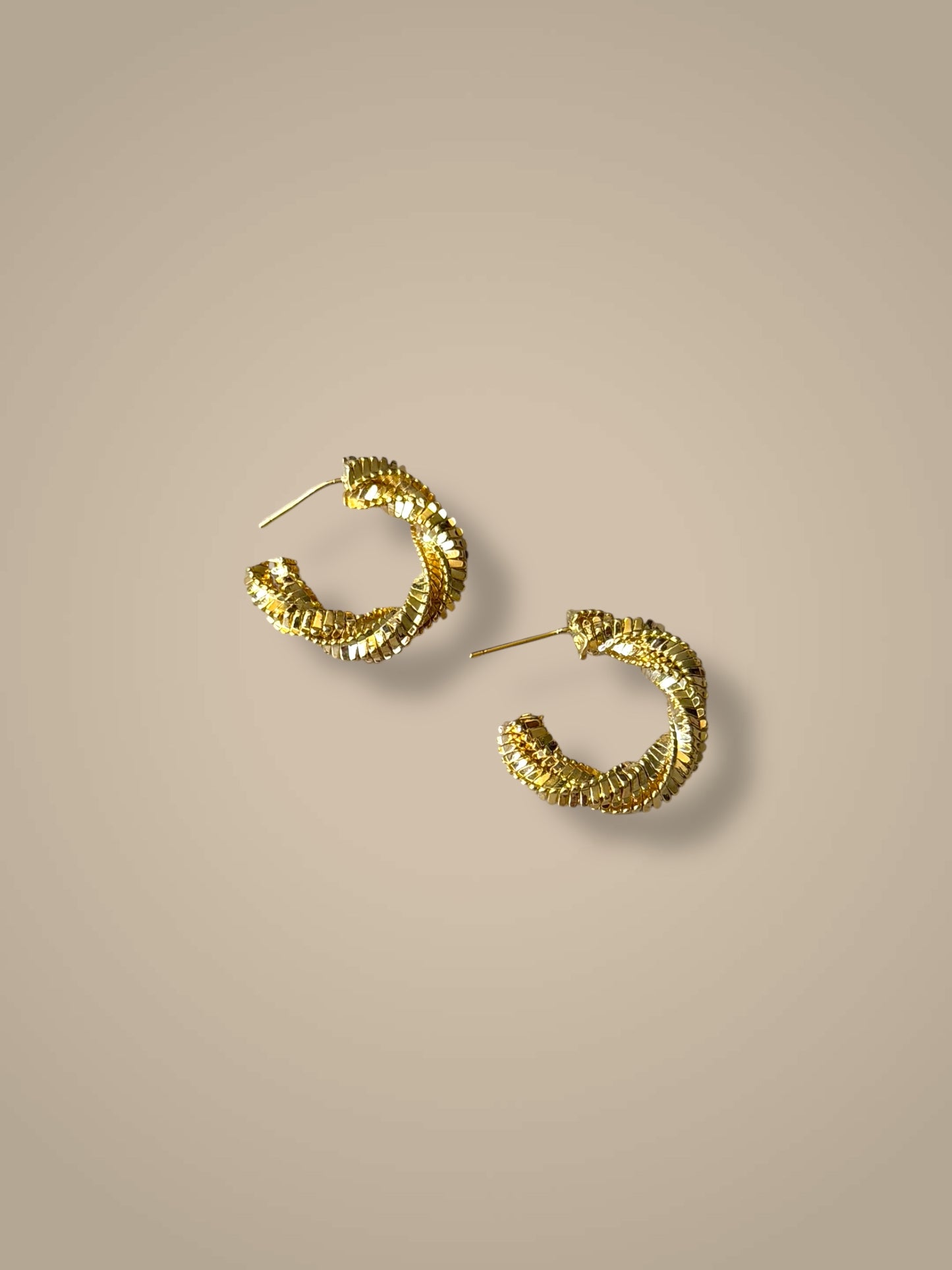 Mirage Mesh Hoops