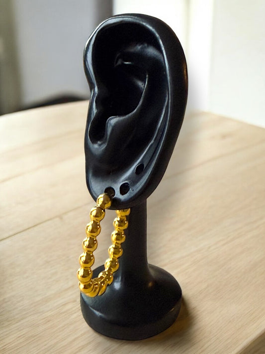 Bauble Hoop Earrings