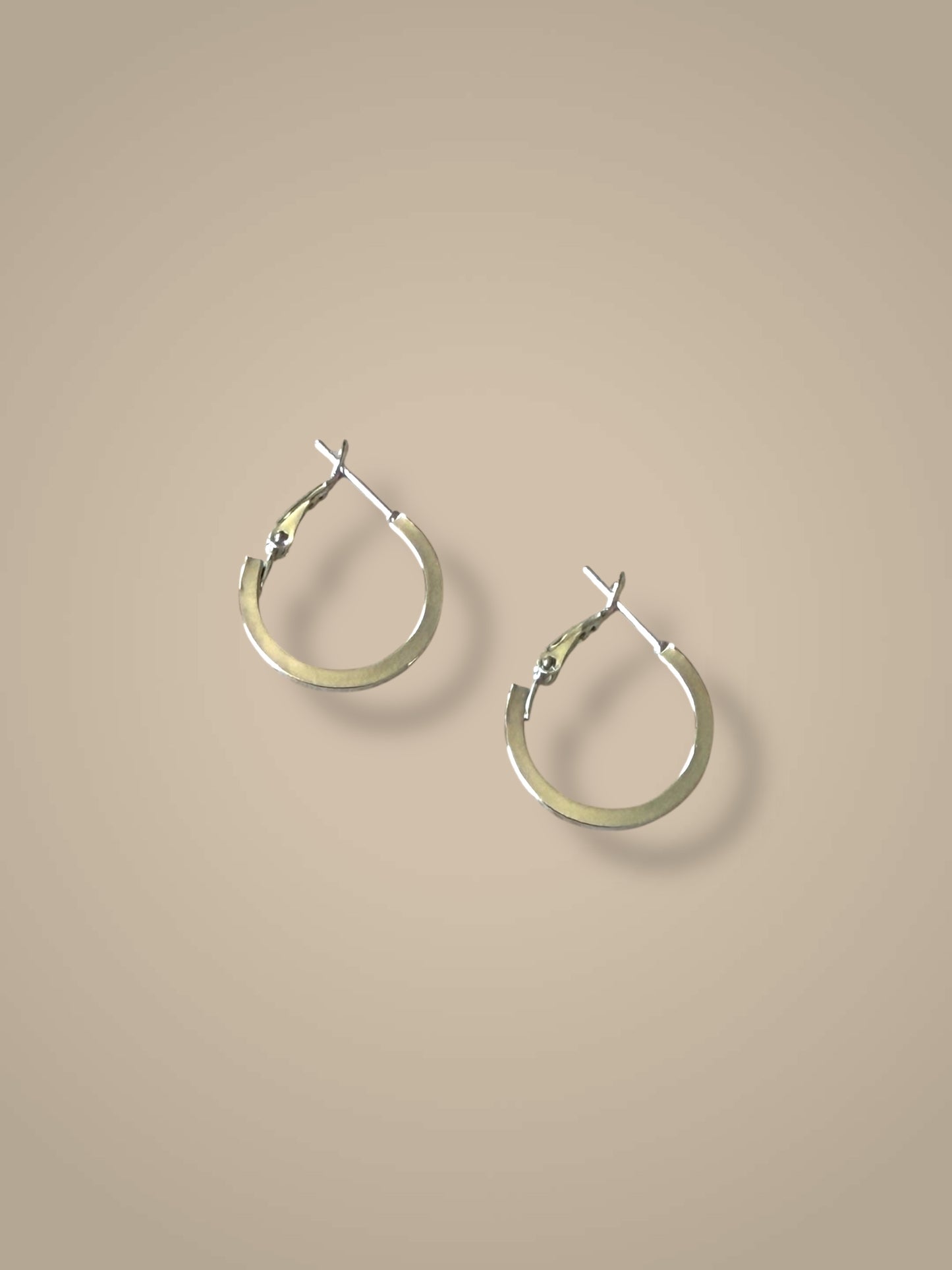 Circular Small Hoop Earrings ( 1 cm)