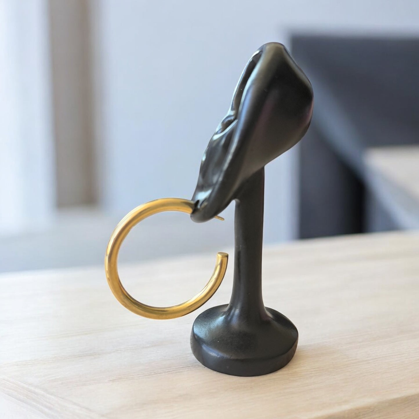 Gold Hoop Earrings
