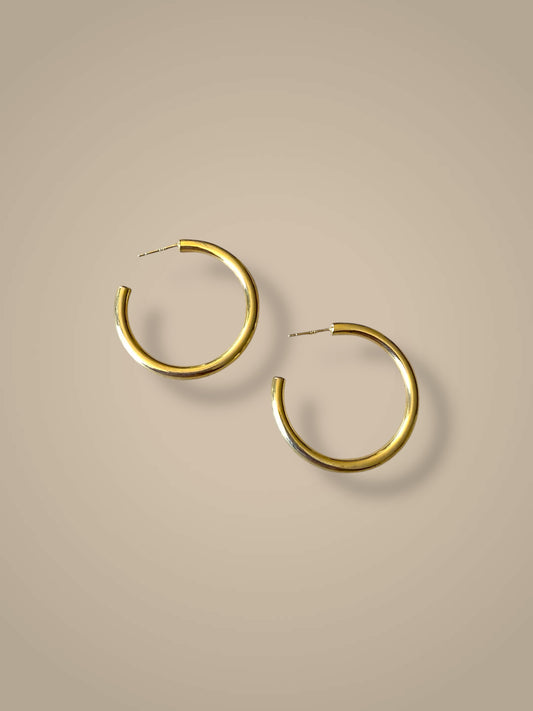 Gold Hoop Earrings