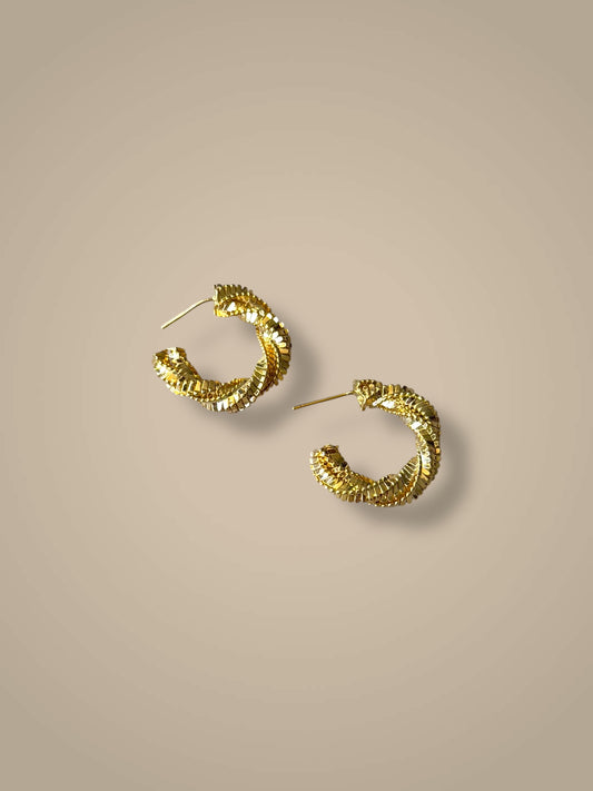 Mirage Mesh Hoops