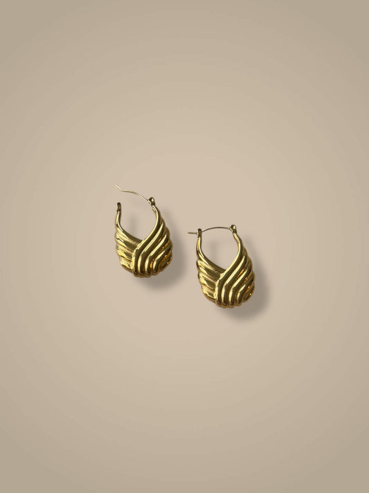 Velvet Twist Hoops