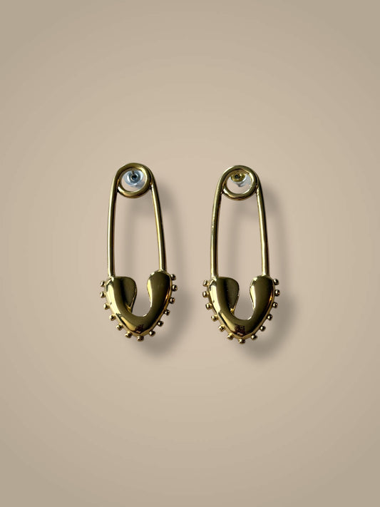 Safety Pin Earrings