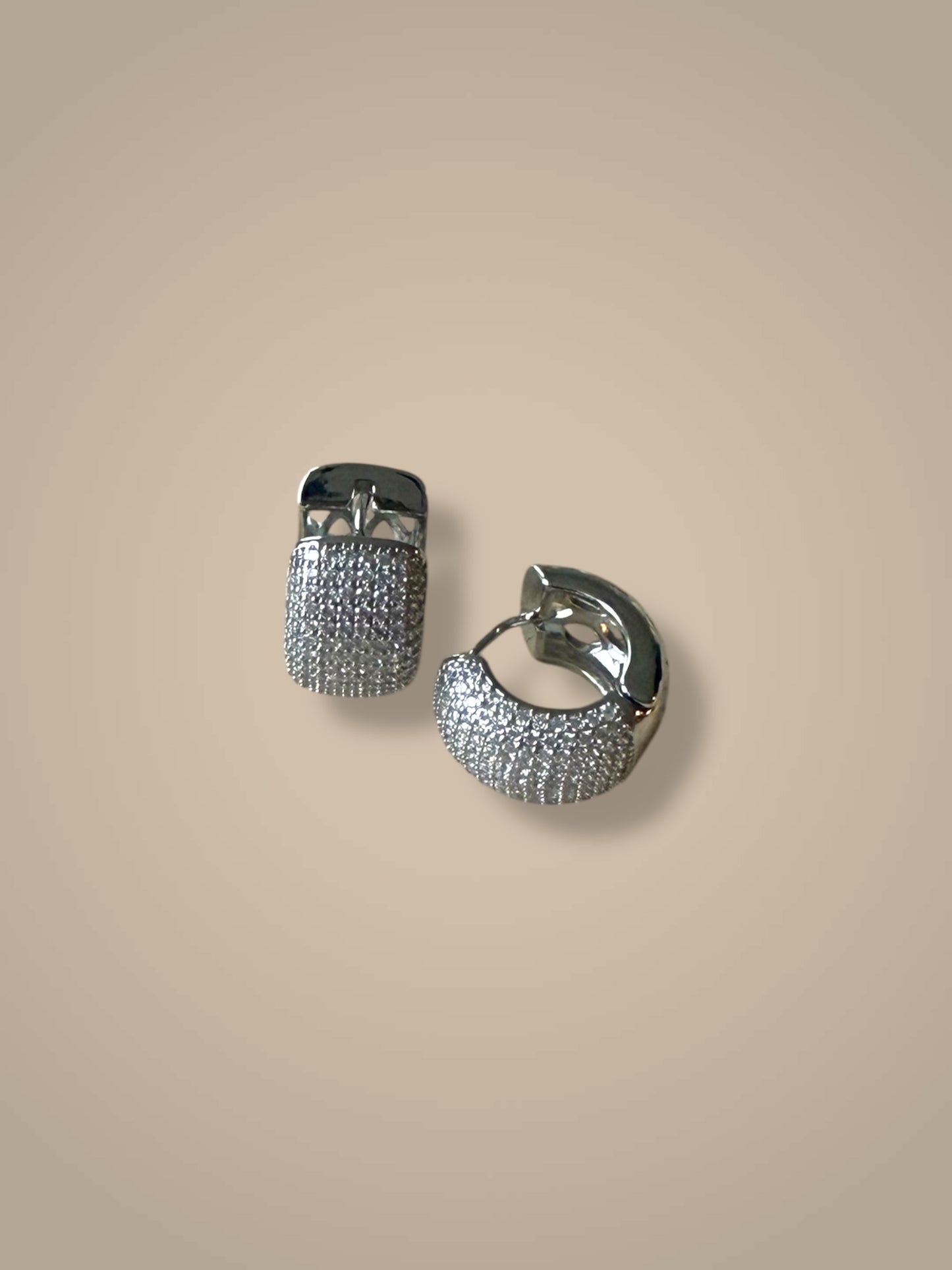 Cascade Sparkle Hoops