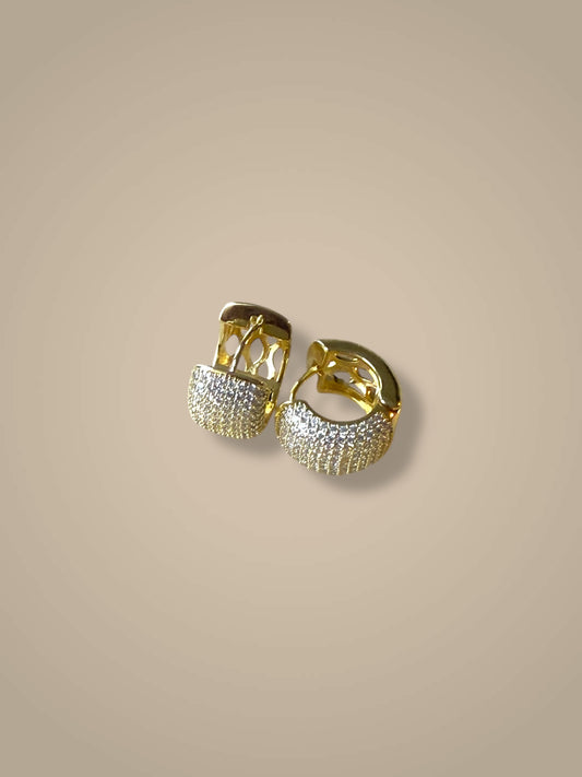 Cascade Sparkle Hoops