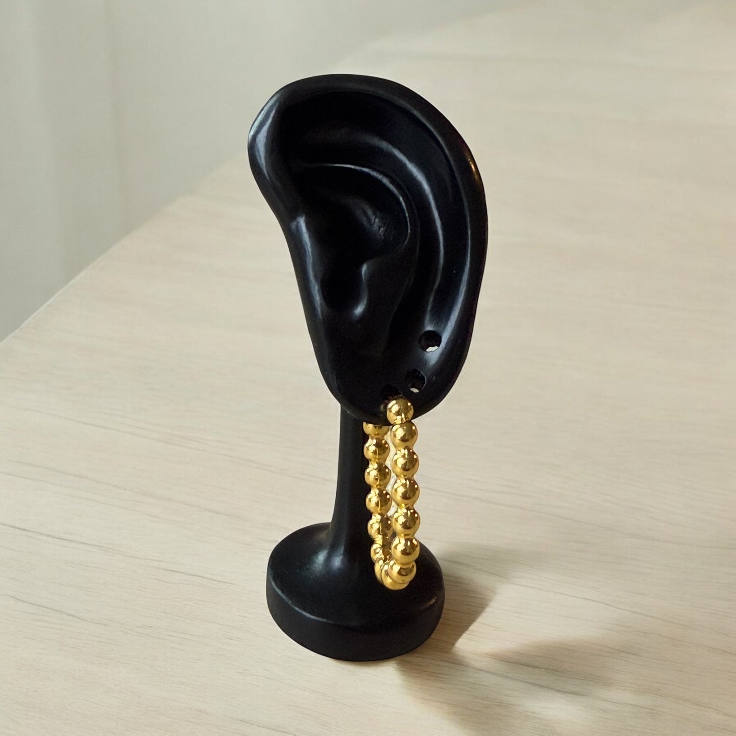 Bauble Hoop Earrings