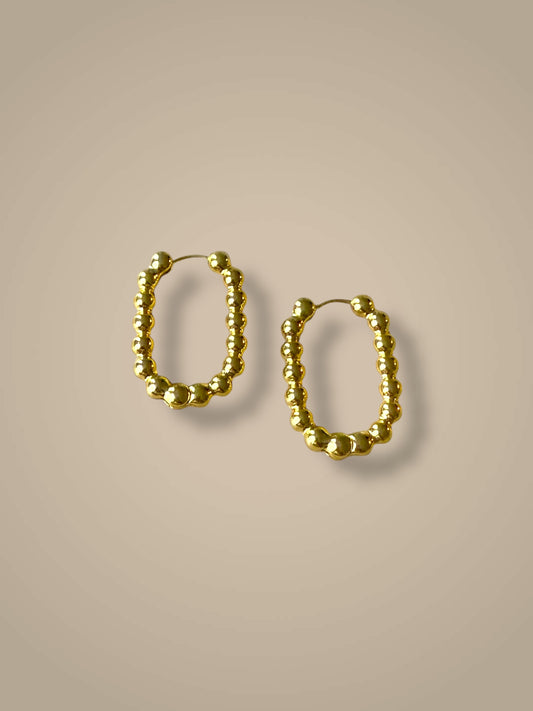Bauble Hoop Earrings