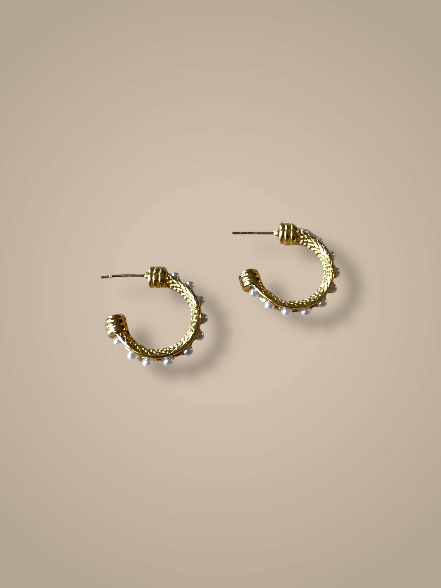 Lumi Pearl Hoops