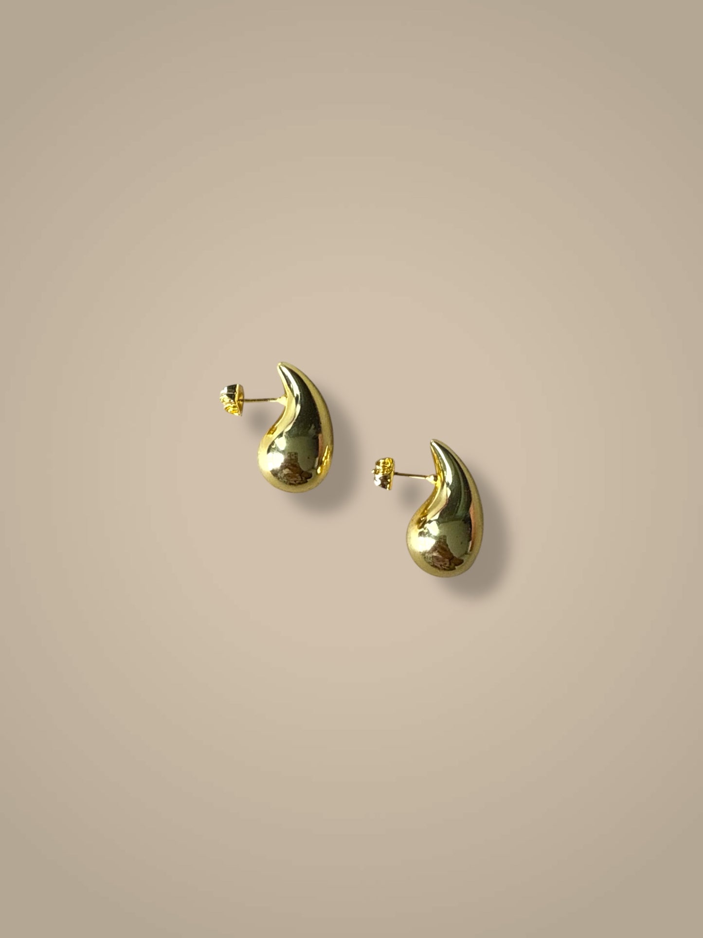 Small Teardrop Stud Earrings