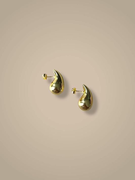 Small Teardrop Stud Earrings