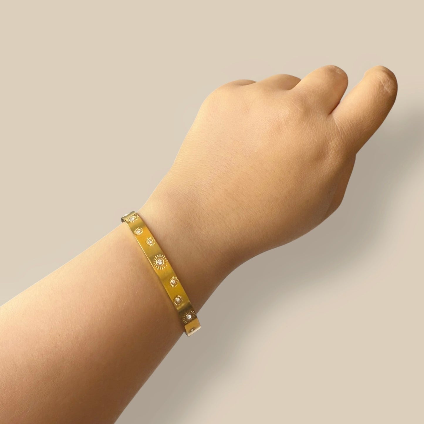 Sunburst Enamel Bracelet