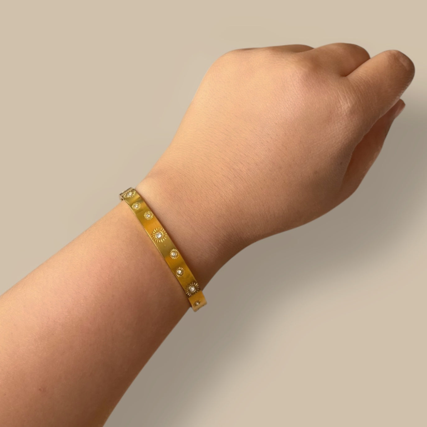 Sunburst Enamel Bracelet
