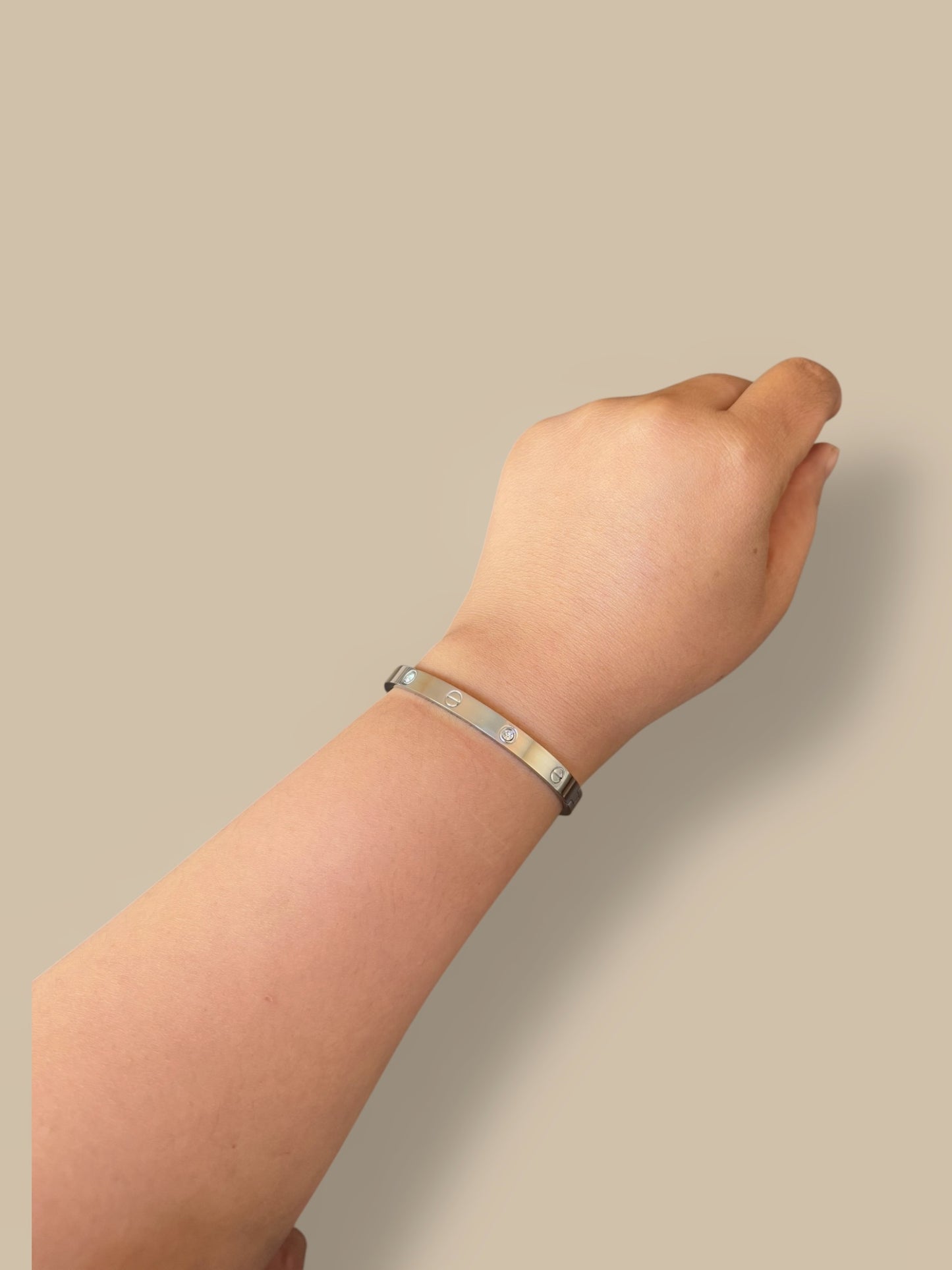 Amour Stone Bangle Bracelet
