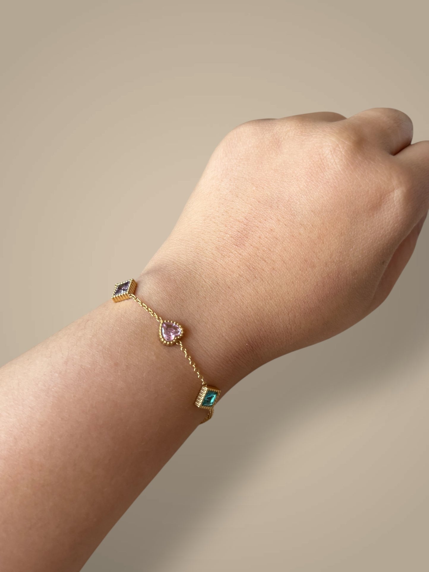 Evil Eye Multigem Bracelet